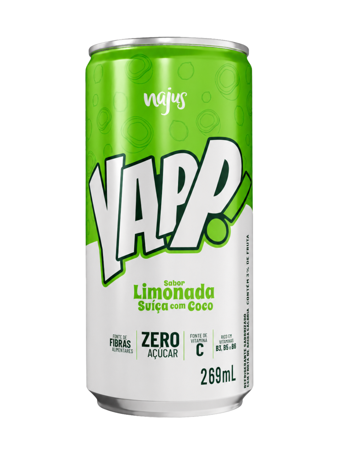 Yapp Limonada Suíça com Coco