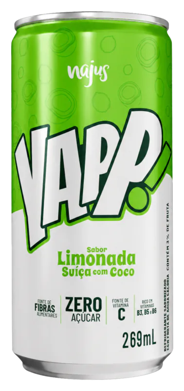 Yapp Limonada Suíça com Coco